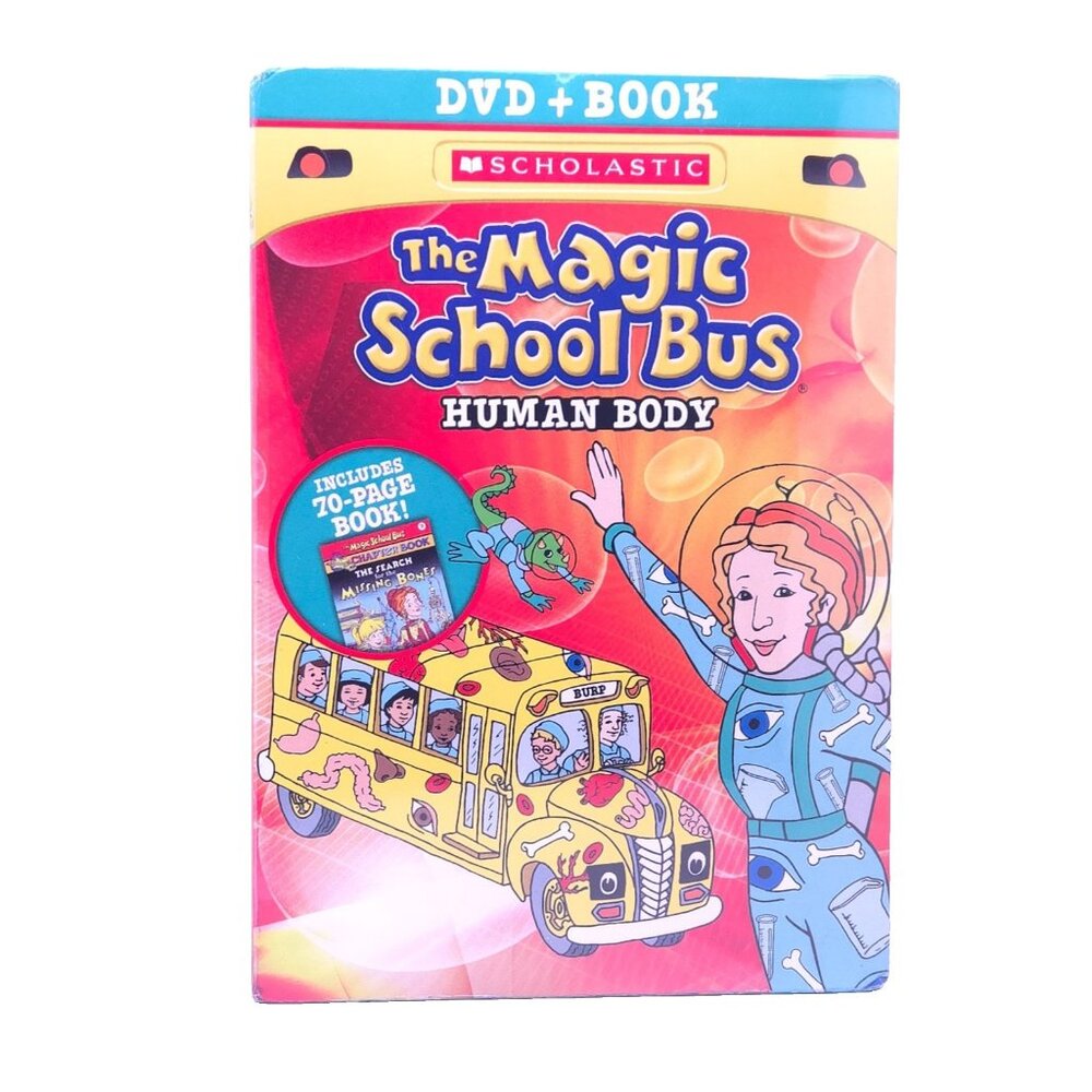The Magic School Bus DVD: Human Body Includes 70 Page Collectible Book